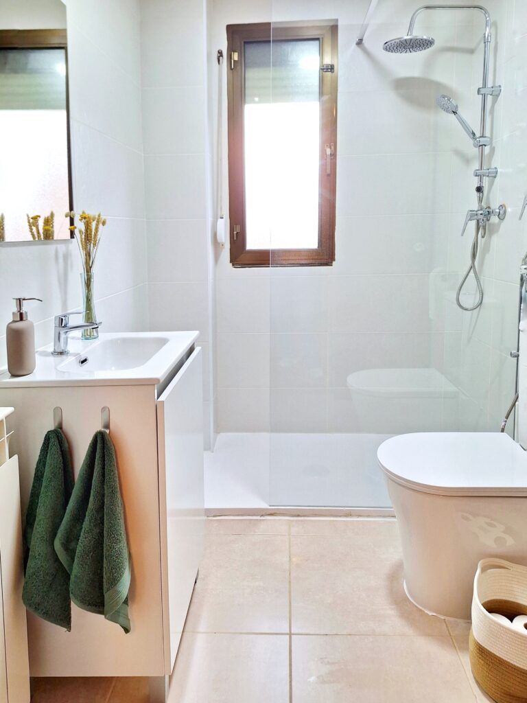 home staging baño en Madrid sur