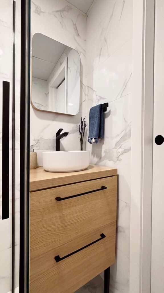 baño home staging madrid